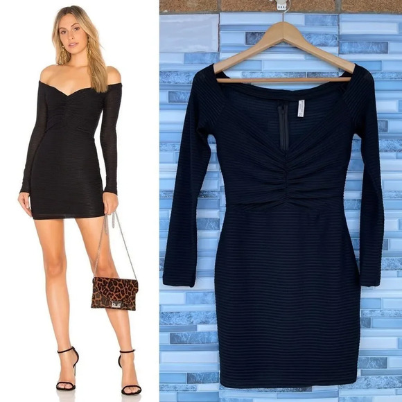 BEC&BRIDGE Ophelia mini dress in black size 4 - Picture 1 of 13